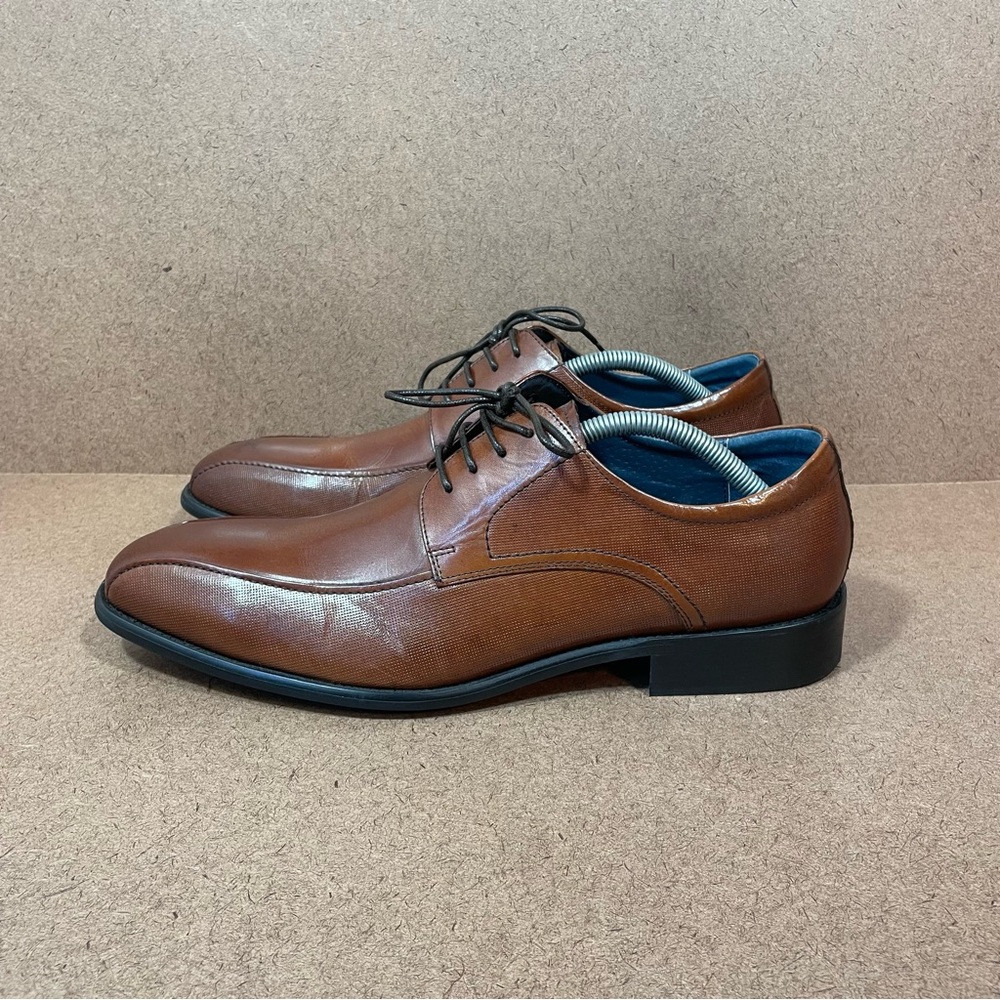 Stacy Adams men’s Brown Leather Oxfords size9. #1